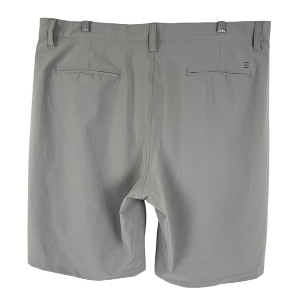 Free Fly Shorts Mens Size 38 Gray Polyester Spandex Stretch Casual SS-1826 - Picture 5 of 9